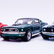 1965 GT 2+2, 1968 Cobra Jet, and 1970 Boss 302.